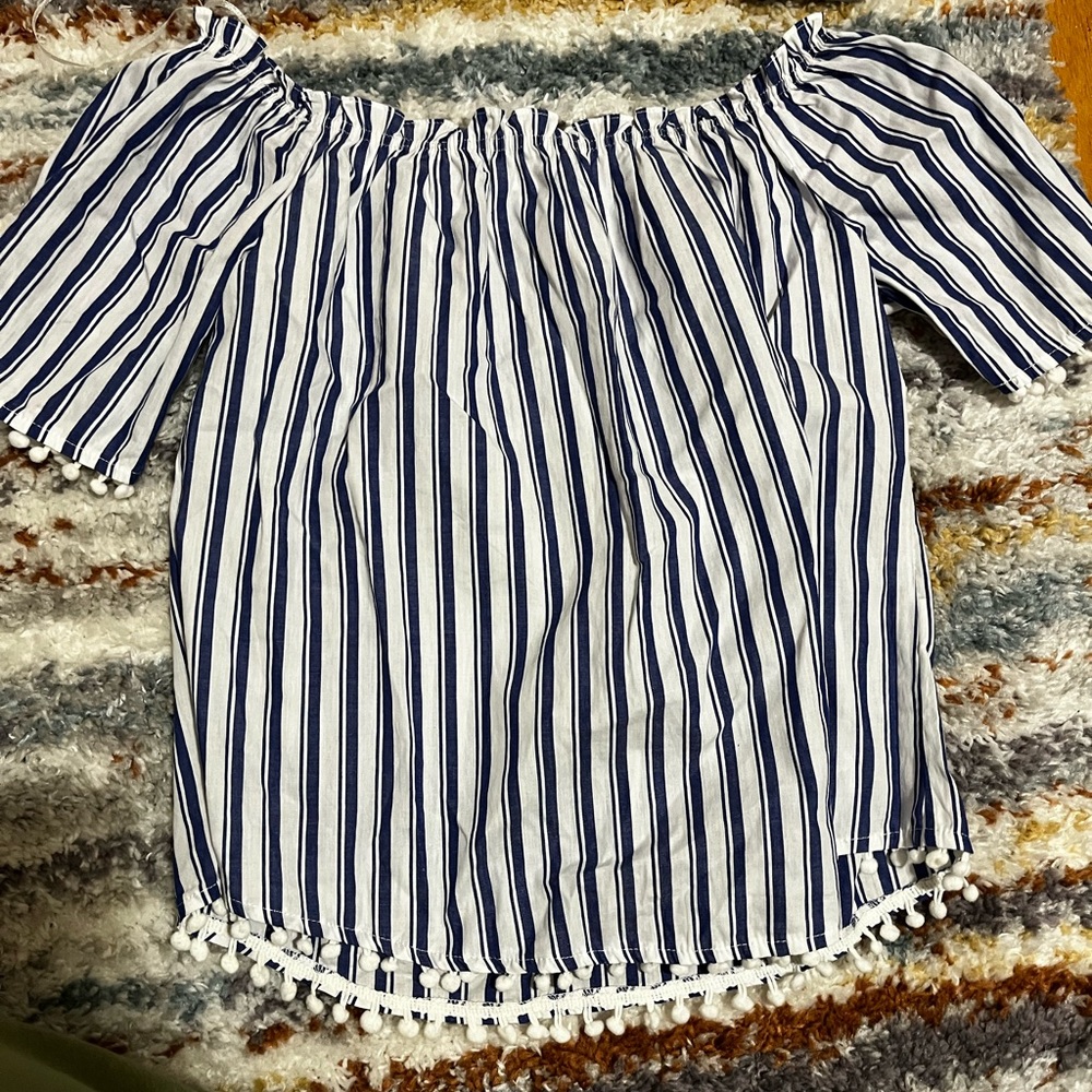 Stripped dress shirt